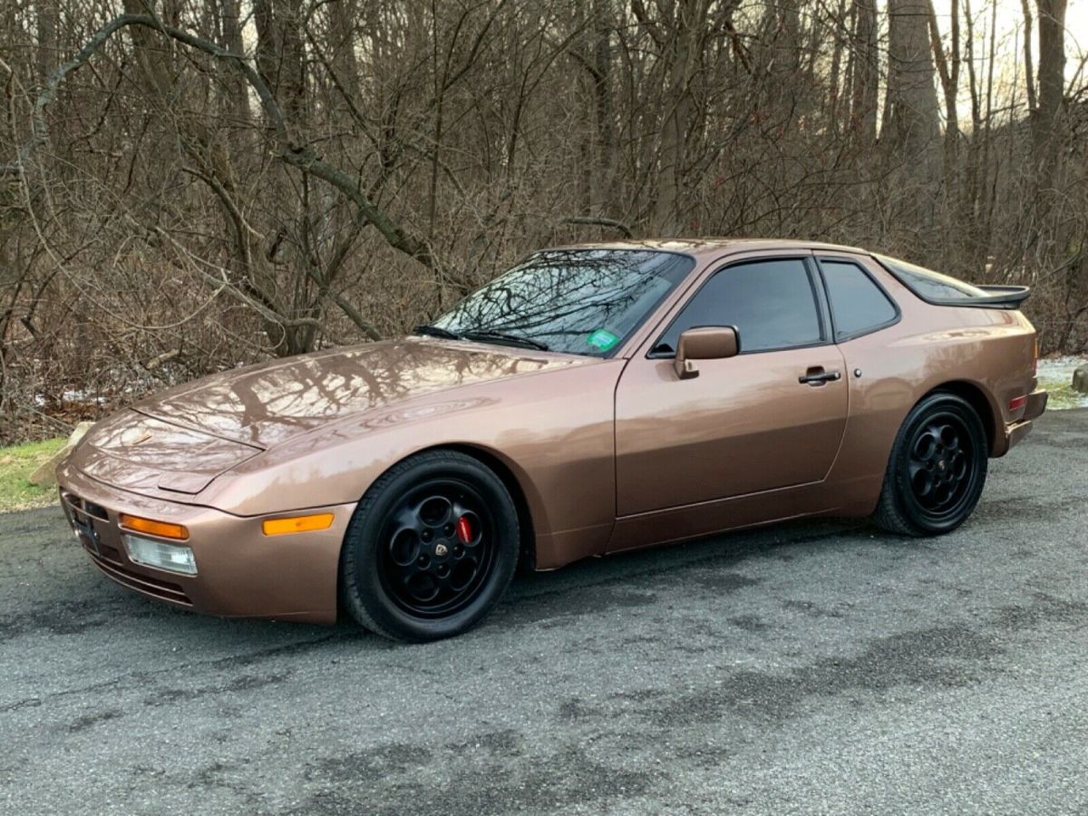1987 porsche 944 turbo nougat brown great driver no reserve