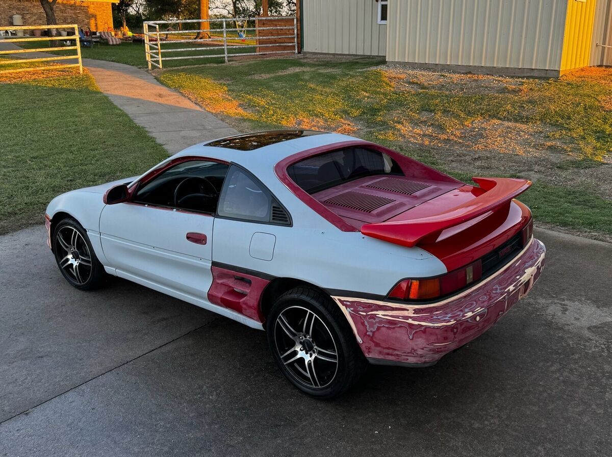 1991 toyota mr2 turbo 3sgte roller shell with 94 wing brand new wheels and tires