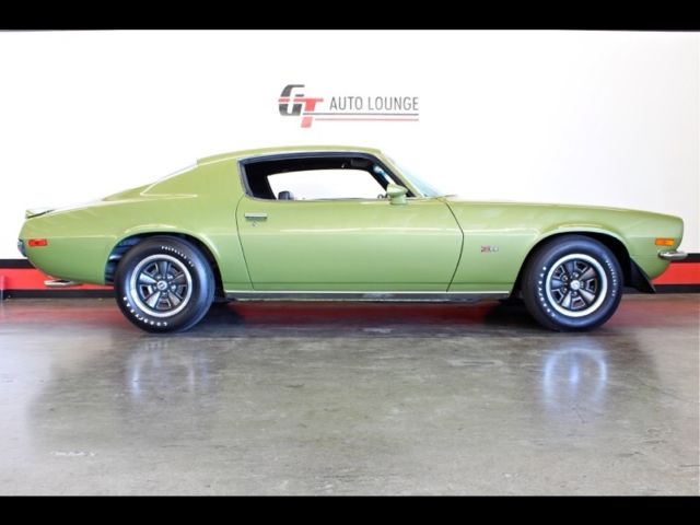 1970 camaro z/28 rs rotiserie resto m22 4.10 posi lt1 numbers matching rare z28