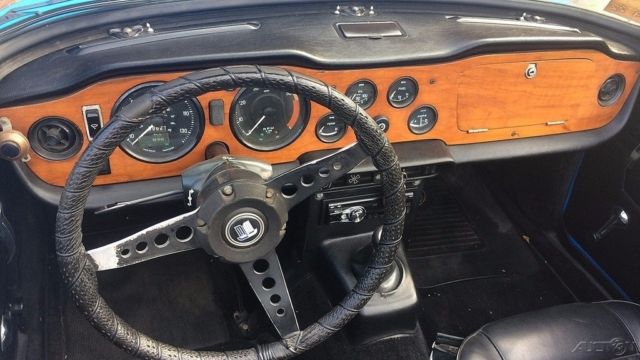 1969 triumph tr6 convertible - 2.5-l straight-6 - 98,900 miles
