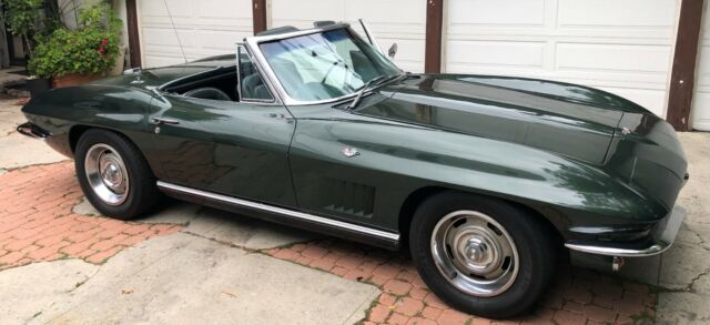 67 corvette convertible 327/350 automatic matching numbers