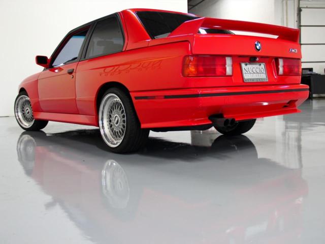 88 bmw m3 - hennarot (metallic)/ tan - custom paint! bbs rs212 wheels! must see!
