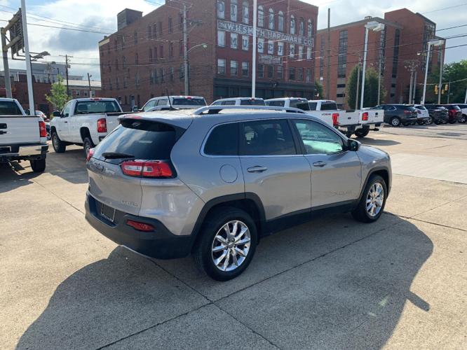 used 2016 jeep cherokee 4wd limited parkersburg, wv 26102 for sale in parkersburg, west virginia