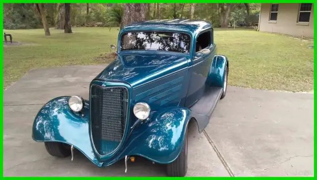 1934 ford model 40 all steel 3- window coupe used automatic