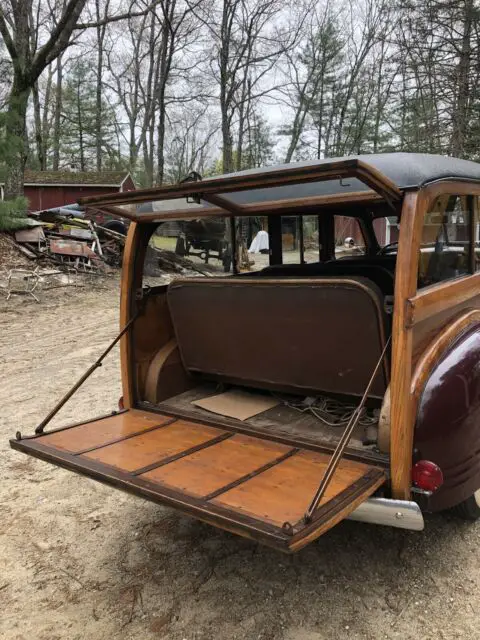 1941 plymouth special deluxe woody station wagon