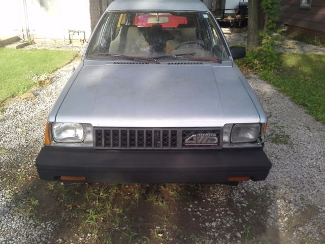 1986 toyota tercel wagon 4wd