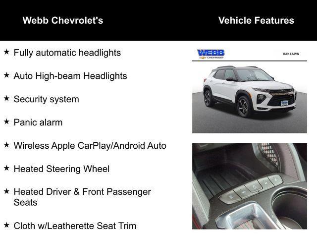 2022 chevrolet trailblazer rs