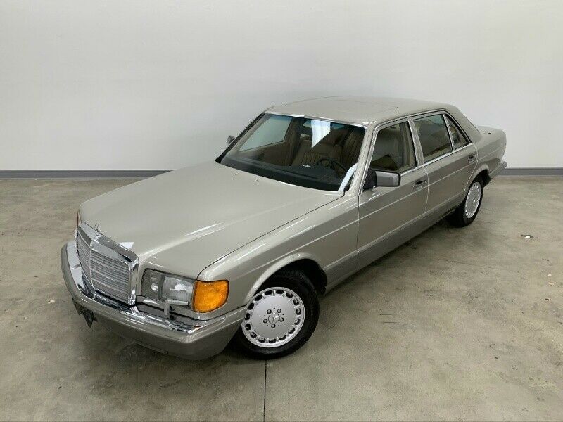 1987 mercedes-benz 420 series 420 sel 4dr sedan auto 74524 miles gold sedan 4.2l