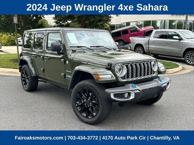 2024 jeep wrangler 4xe sahara 4xe