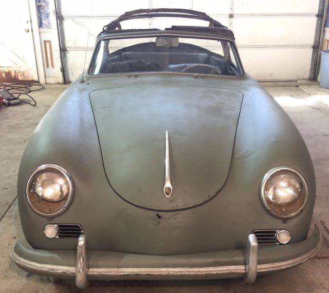 1955 porsche 356 pre a continental cabriolet