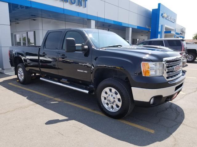 2013 gmc sierra 3500hd slt 4x4 slt 4dr crew cab srw for sale in gas hills, wyoming