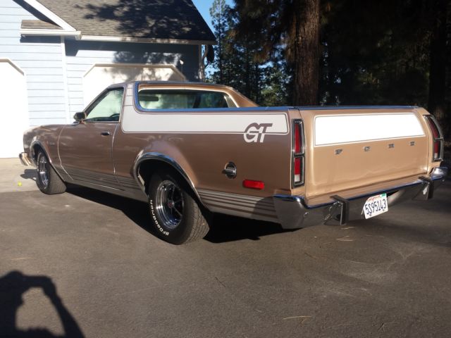 1978 ford ranchero gt standard cab pickup 2-door 5.8l