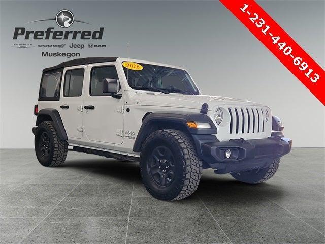 2018 jeep wrangler unlimited sport 4x4