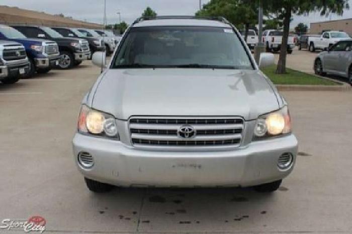2002 toyota highlander 4dr v6 (gs in dallas, tx