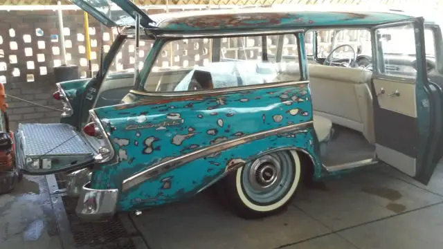 1956 chevy 210 4 door wagon