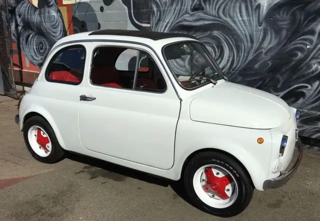 2018 fiat 500l 27k original miles no reserve - just imported