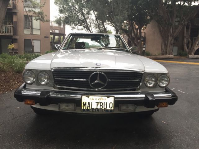 1987 mercedes benz 560 sl 57k mi. like new