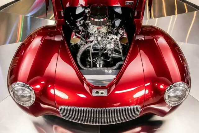 willys coupe! shafiroff gm 468ci v8, tci th400 auto, outlaw body, 4-wheel disc