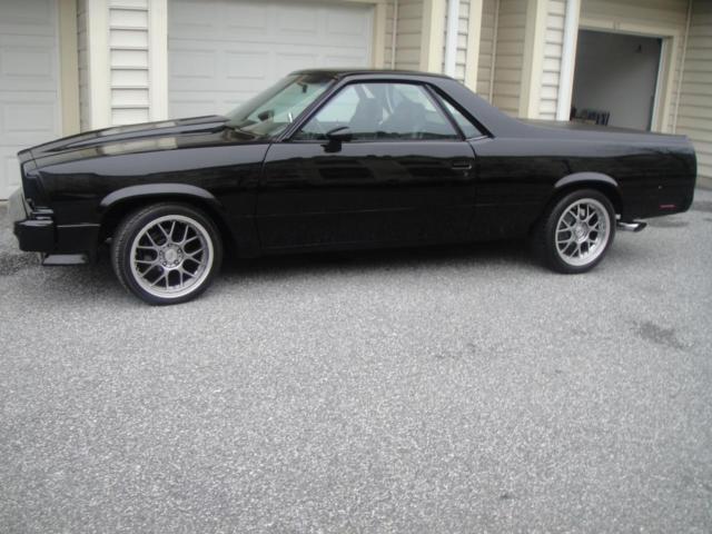 1980 chevy restored, custom el camino ss: auto, air, bed liner, custom wheels