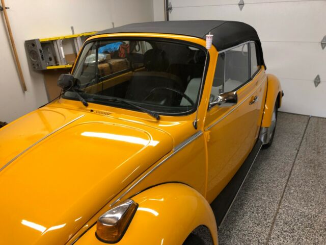 1978 super beetle convertible virtually a rust free co car!