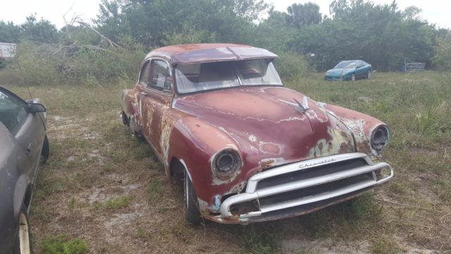 1951 chevrolet styleline deluxe resto mod repair fully body/interior only