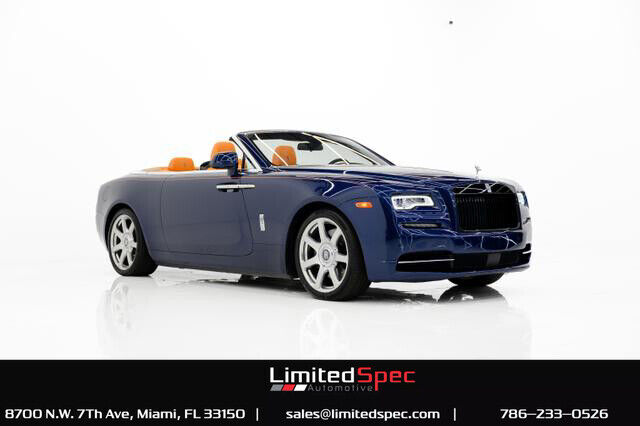 2017 rolls-royce dawn convertible 2d