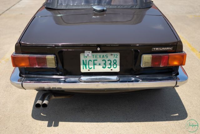 my beautiful 2 owner 1972 triumph tr6