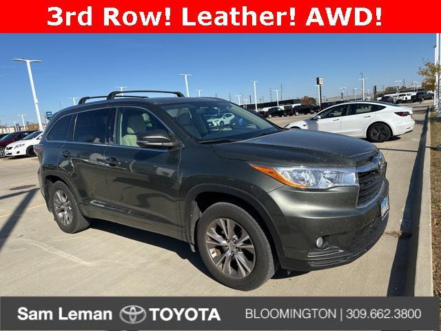 2014 toyota highlander xle