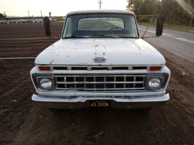 1965 ford f-350 dually stake bed / flat bed 352 engine 4 speed standard tranny
