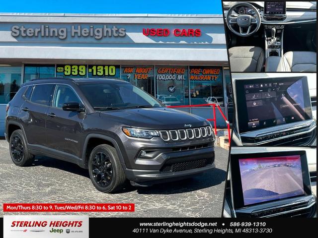 2022 jeep compass latitude lux