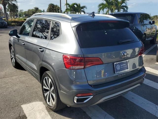 2022 volkswagen taos 1.5t se