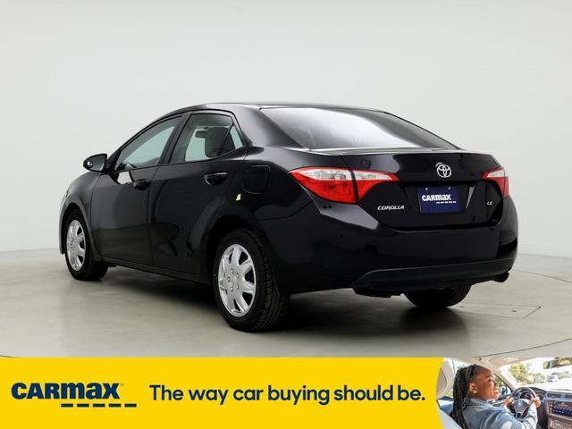 2016 toyota corolla le