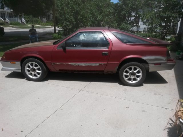 1984 dodge daytona turbo z v8 conversion rwd
