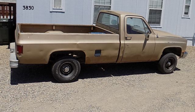 1984 chevrolet k10 4x4 pickup truck