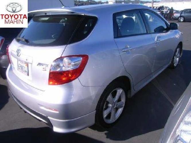 2010 toyota matrix s...one owner...certified in san rafael, ca