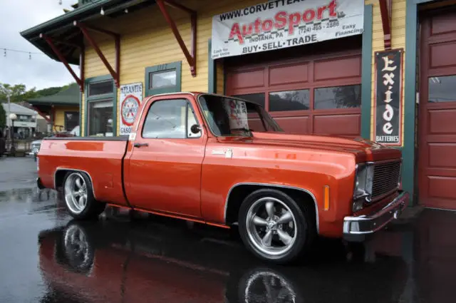 1978 chevrolet c/k 10 17531 miles orange 454 automatic