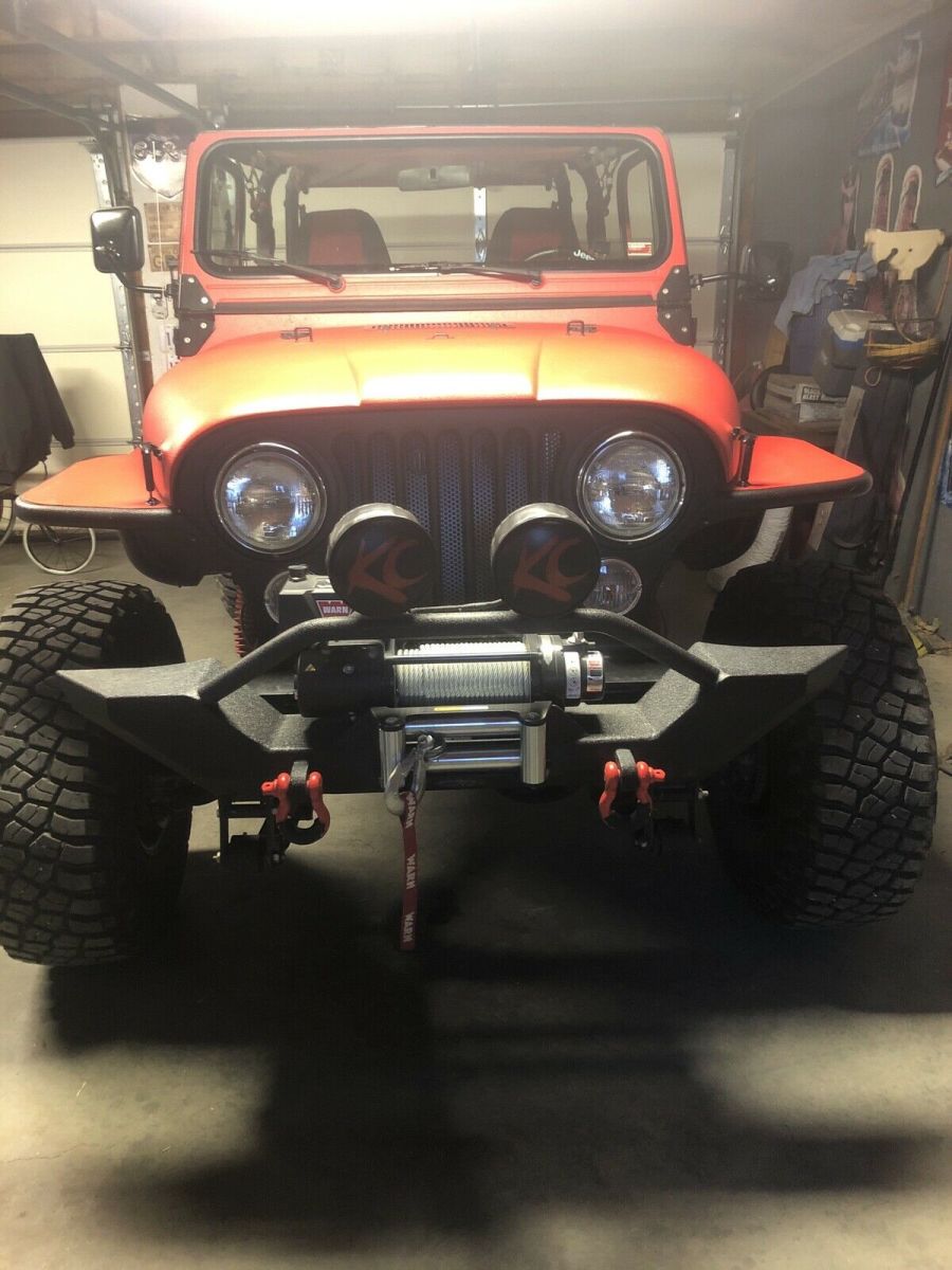 1992 jeep wrangler suv red 4wd manual s