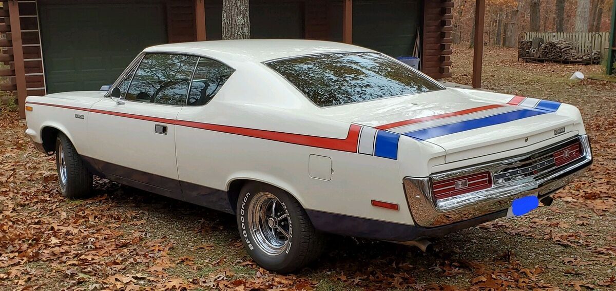 1970 american motors rebel coupe white rwd manual rebel machine