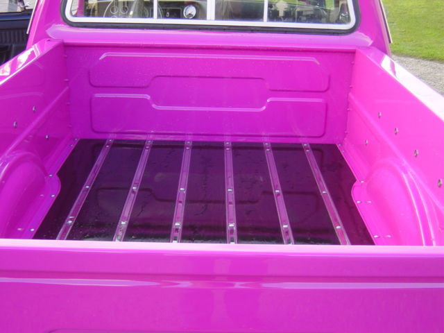 1976 panther pink dodge pickup 360 magnum pistol grip 4 speed and posi