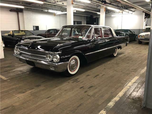 black and white ford galaxie with 93,595 miles available now!