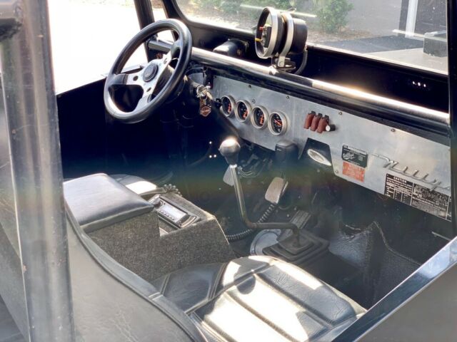 1953 jeep willy's cj-3b flat fender high hood
