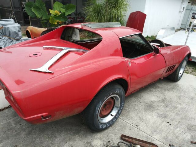 1968 chevy corvette - parts or project rough ratrod streetrod racecar