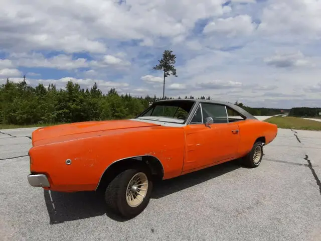 dodge charger rt 1968 big block 440 project vin xs29l8 real rt car