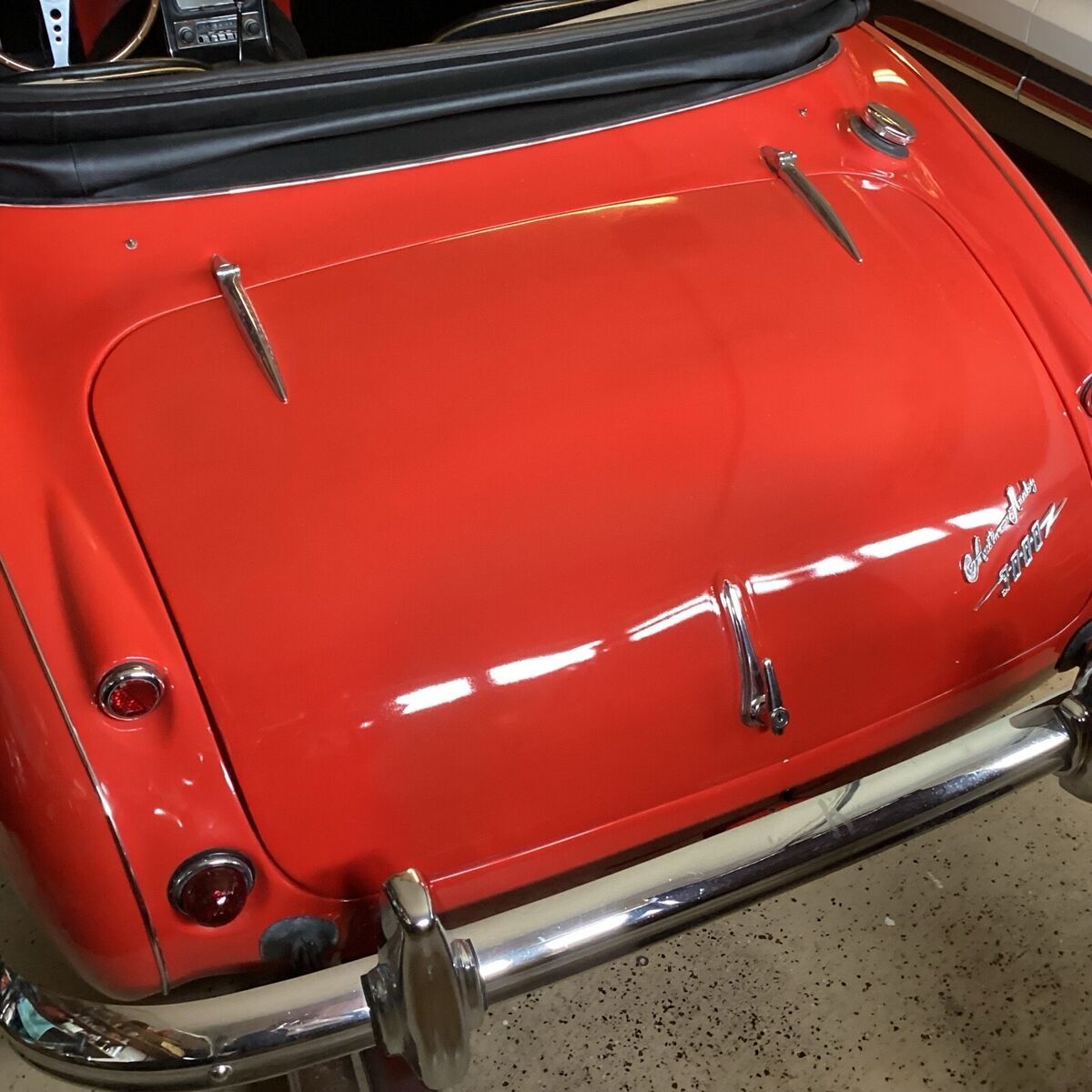 1965 austin healey 3000 red