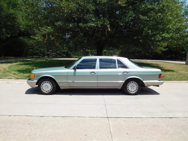 1987 mercedes-benz 560 sel - super low miles, only 58k, rare color, gorgeous!