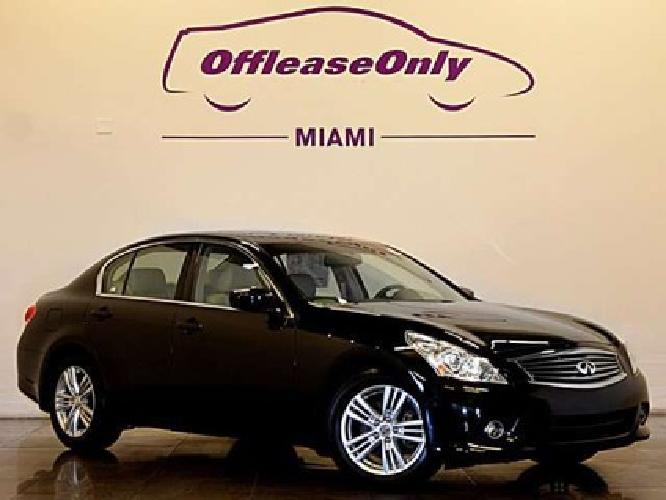 2012 infiniti g37 sedan x awd in miami, fl