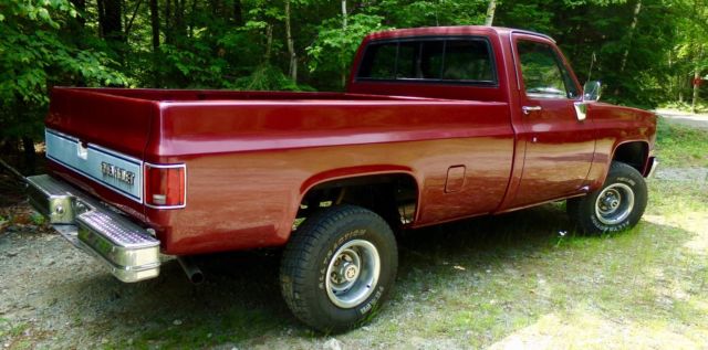 1986 gmc k1500, 4x4, manual transmission, solid truck