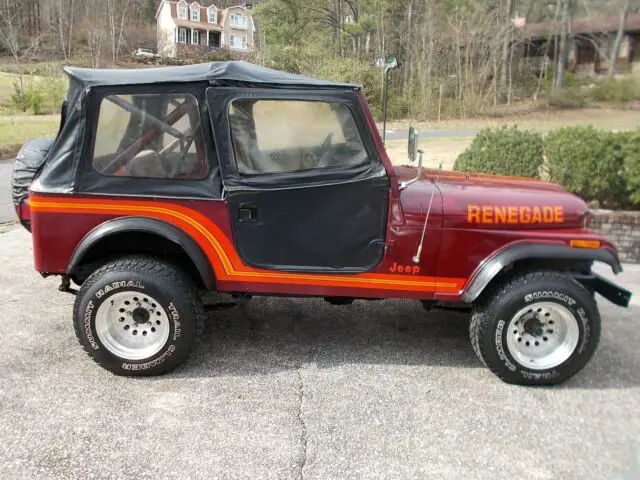 1985 jeep cj-7 renegade 4x4 -- super solid -- super sharp!!