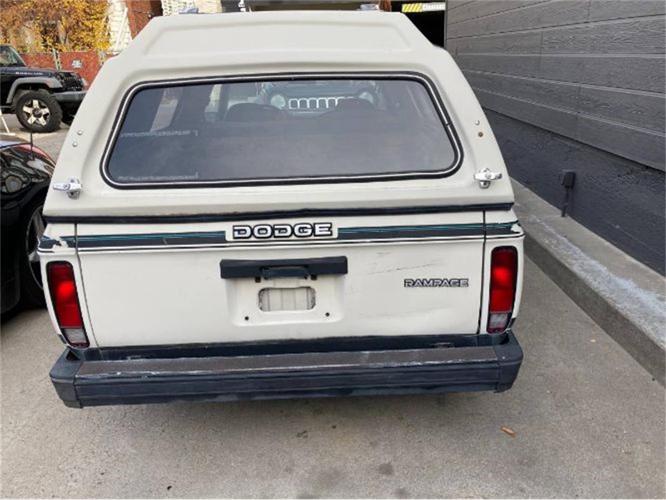 1983 dodge rampage in cadillac, michigan