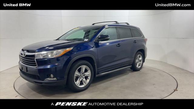 2016 toyota highlander limited